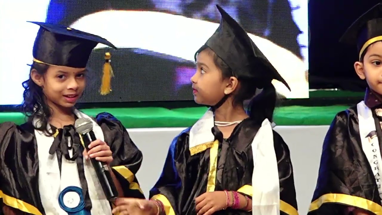 Graduation Speech l Cambridge First Steps The Montessori Play School ll 8th Annual Day l