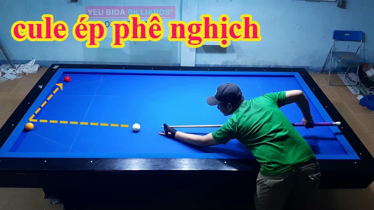 Học đ&aacute;nh bida phăng với h&igrave;nh Cule &eacute;p ph&ecirc; nghịch gom bi #45