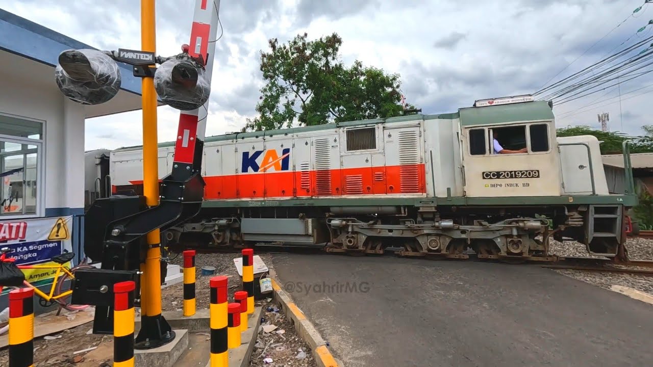 Pemasangan Palang Kereta Api WANTECH Baru | Pertama di Jawa Barat!