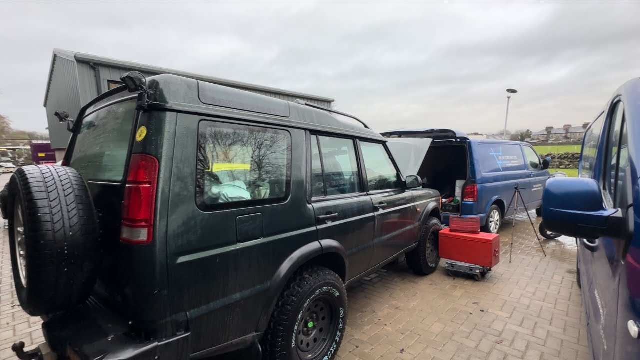 Alternator change on a Discovery 2 Land rover
