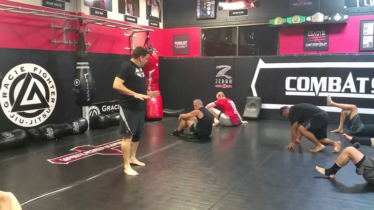 Krav Maga - Back Fall Break
