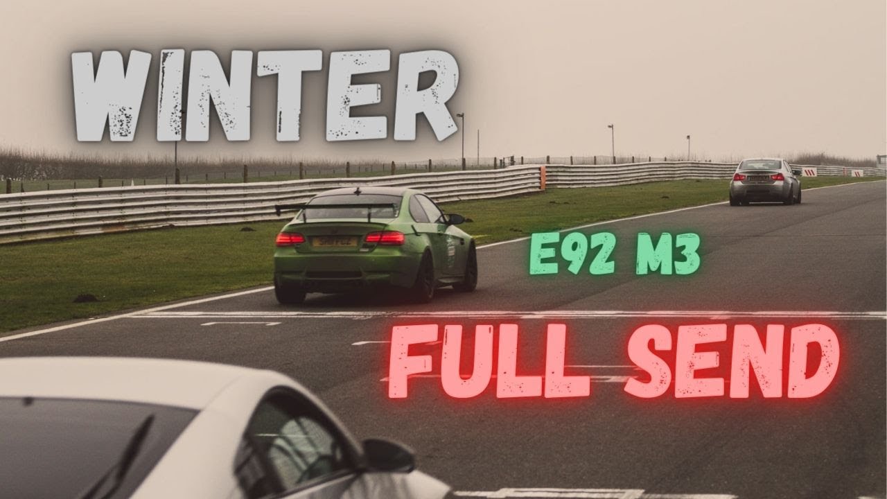 Full send at Snetterton in BMW E92 M3