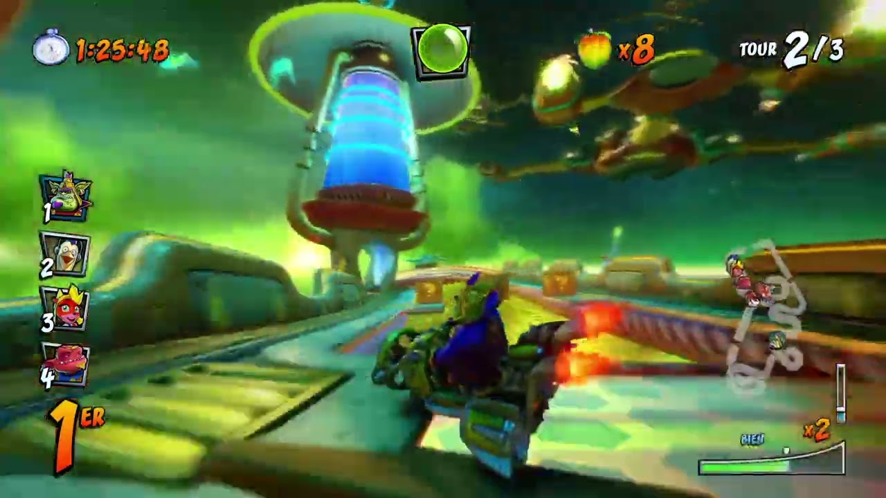 CTR : Nitro Fueled : Drive Dangereux (Velo)