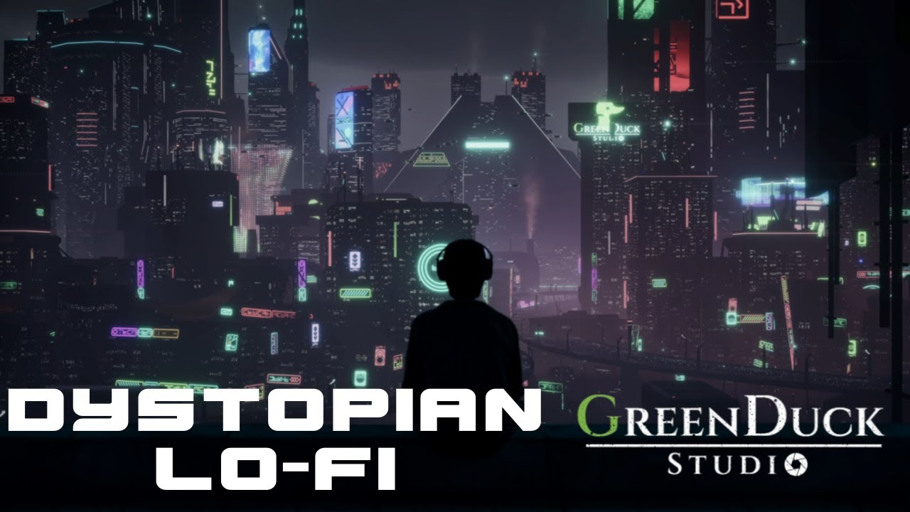 Потерянные сигналы в неоновом дожде 🌃 | Дистопическая Lo-fi атмосфера