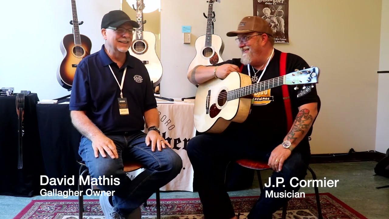 JP Cormier at Fretboard Summit | Gallagher Guitars
