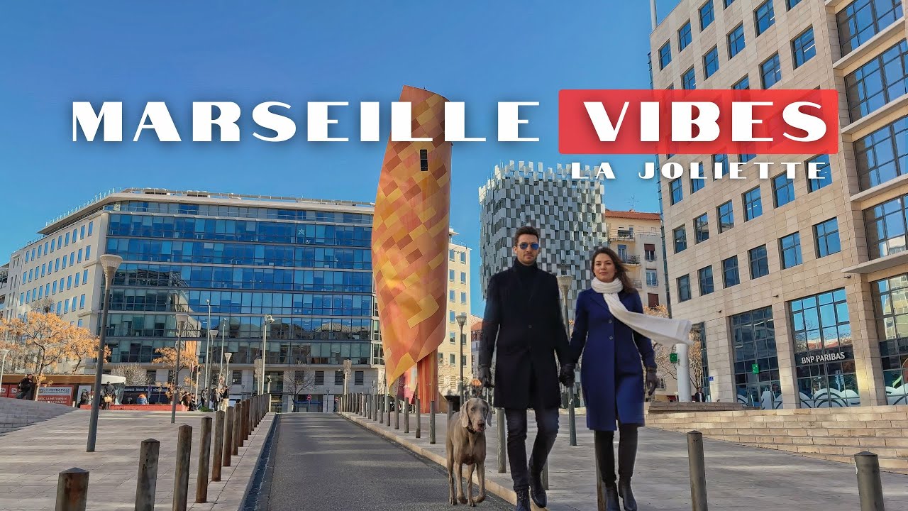 🇫🇷 Marseille Vibes: The Futuristic Heart of La Joliette | Architectural Walk