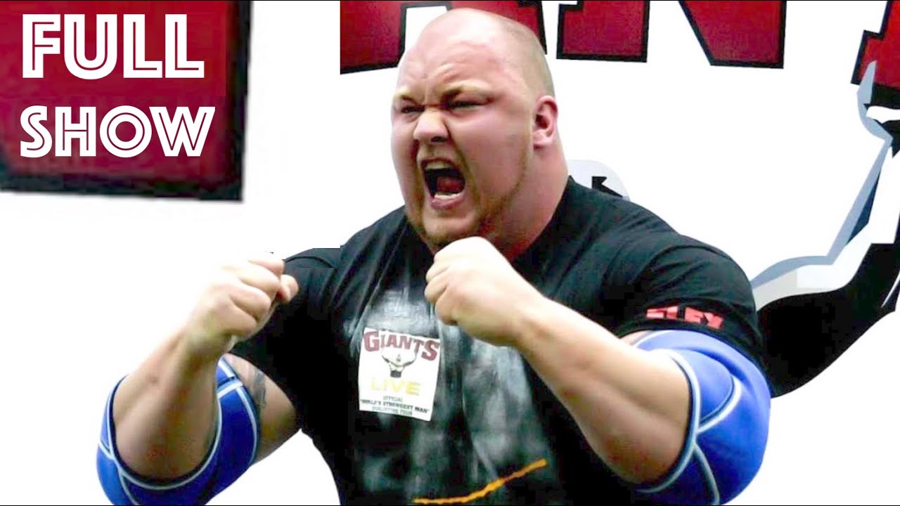 FULL SHOW:   Europe's Strongest Man 2014
