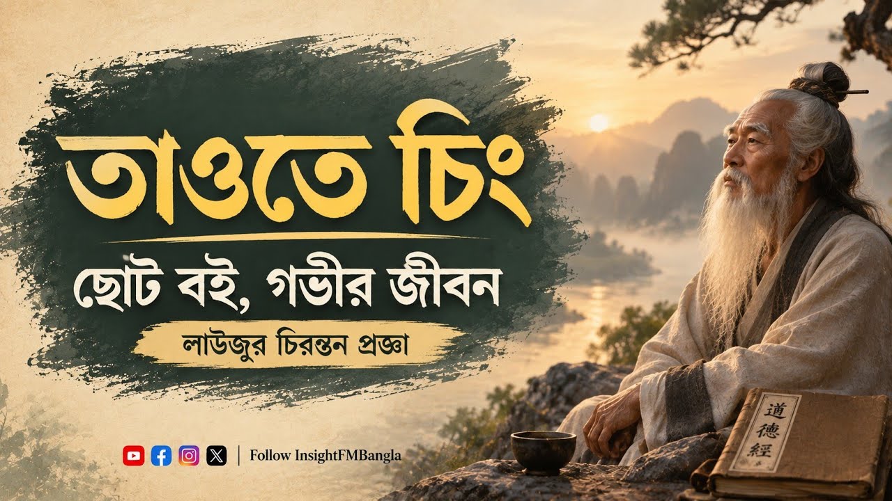জীবন বদলে দেওয়া প্রাচীন দর্শন | Tao Te Ching by Lao Tzu | Insight FM