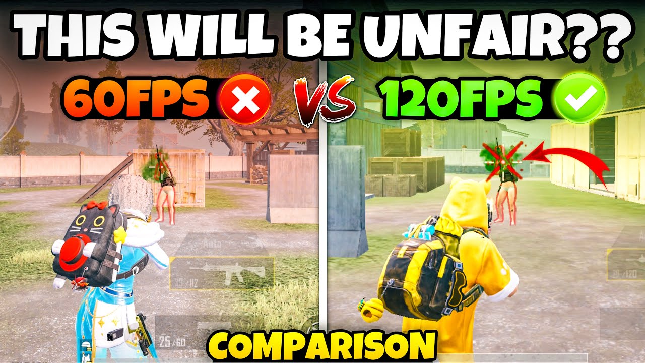 END OF LOW END DEVICE PLAYERS??😢60fps VS 120fps COMPARISON IN NEW BGMI 3.2 UPDATE.