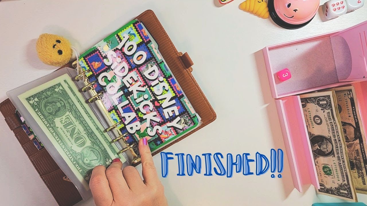 🤩✨100 Disney Sidekicks✨🤩 FINISHED!! | Week 10 Savings Survivor | Month Ahead Stuffing #cashstuffing