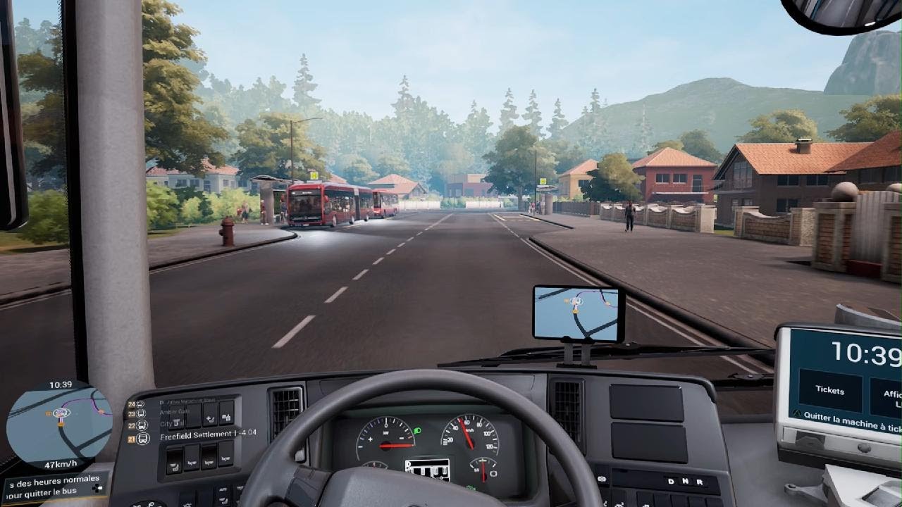 Bus Simulator 21 parti 3.5: C25 direction gare part dieu vivier merle