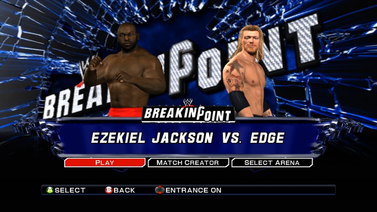 WWE SmackDown vs. RAW 2011 - Ezekiel Jackson vs. Edge