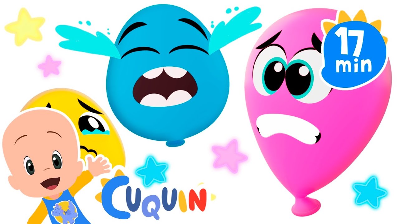 Baby balloons Surprise | Kids Education | Cleo & Cuquin