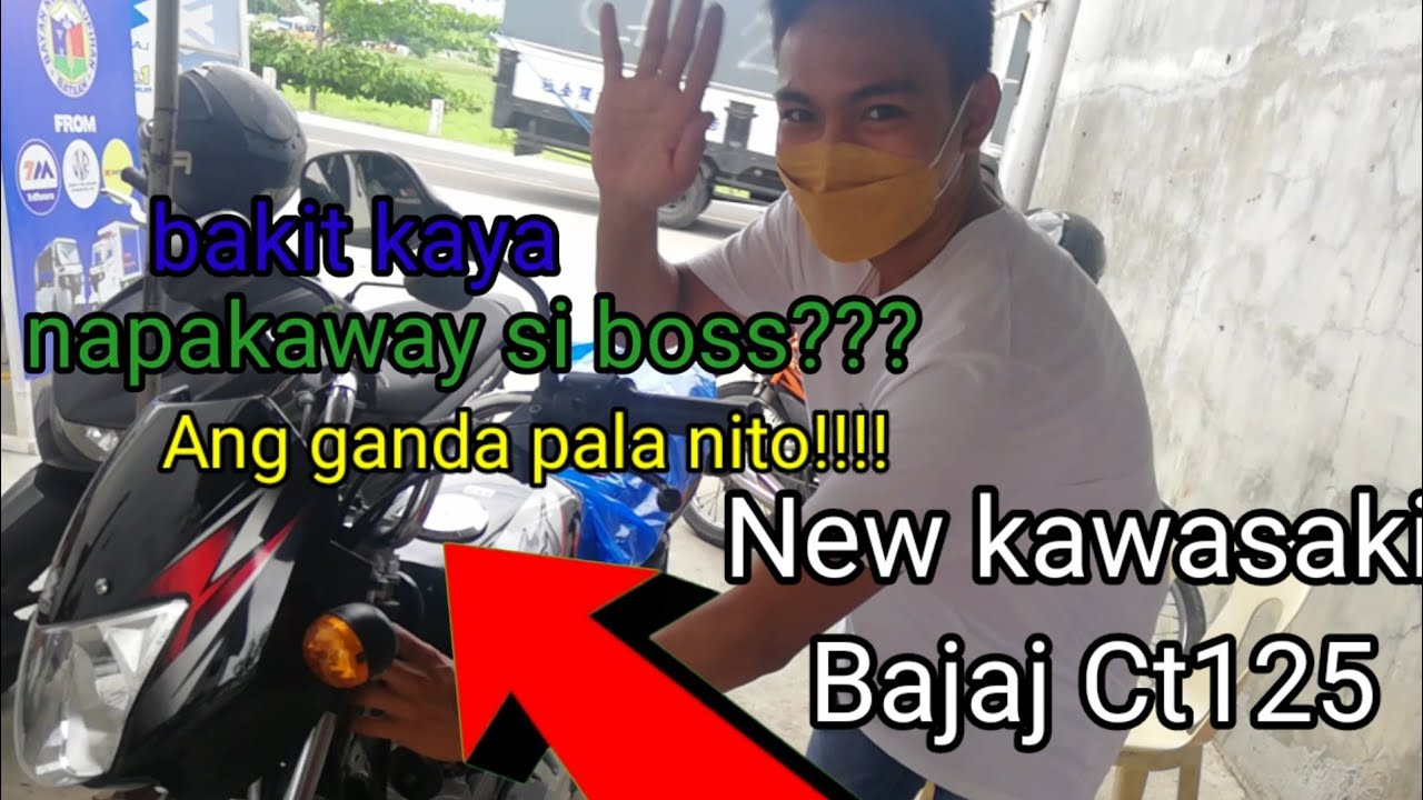 grabe ang ganda nitong motor!!!! fresh from casa!!! new Ct125 kawasaki!!! #PDI and activation!!!!