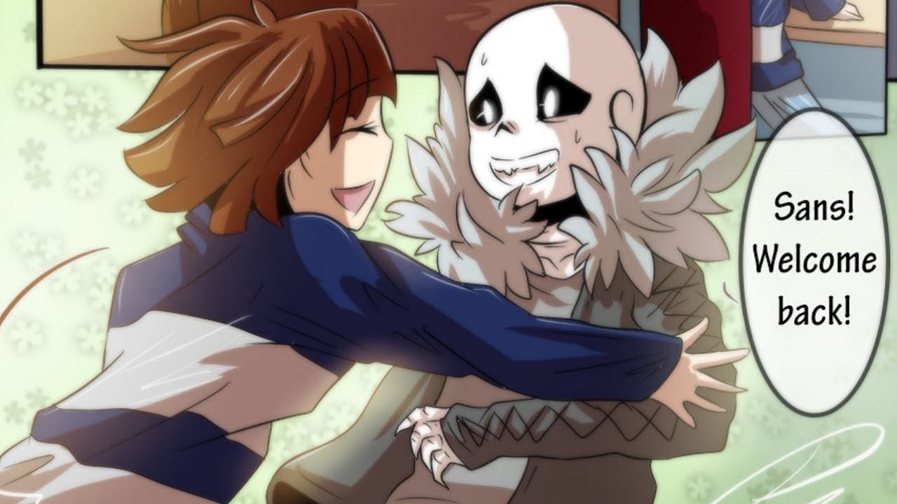 Sans Welcome Back! Undervirus Part 3【 Undertale Comic Dub 】