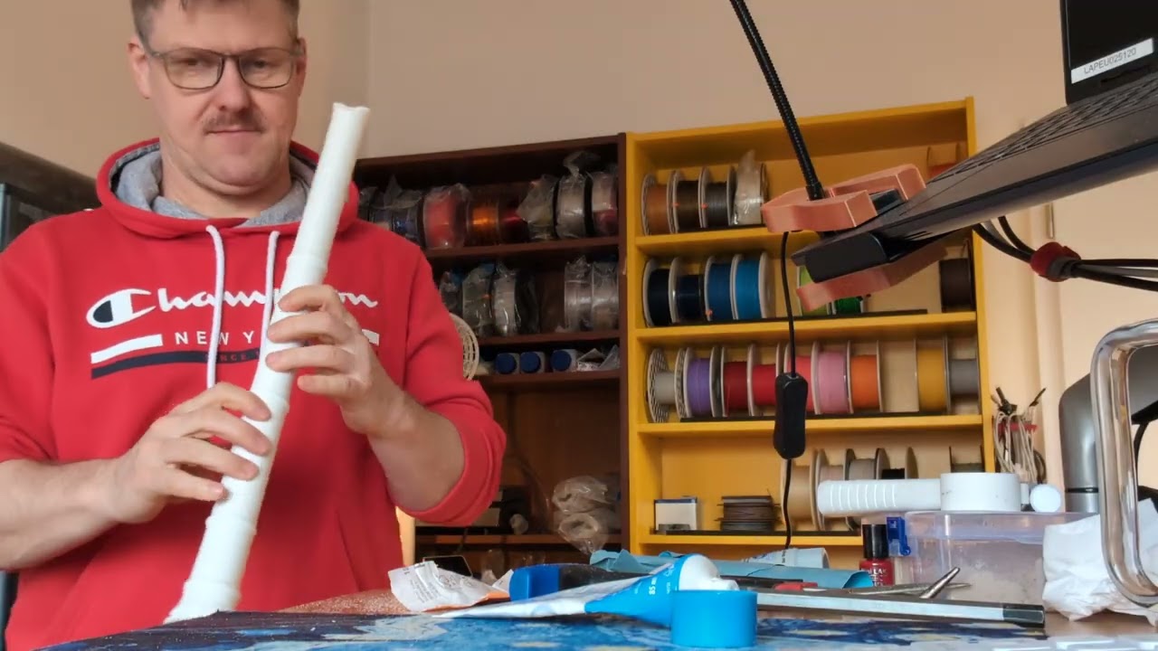 3D printed shakuhachi assembly (fisrt steps)