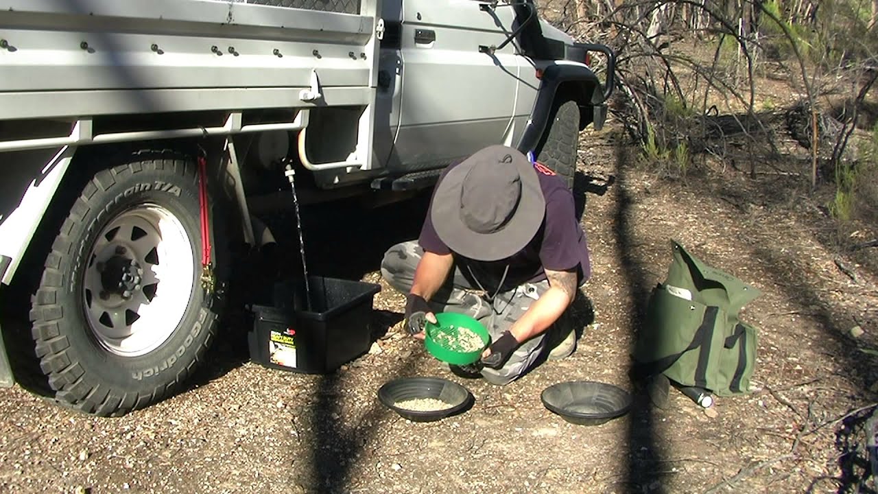 Testing my Gold Duster dry blower