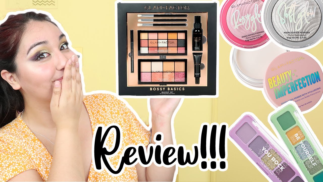 Set De Maquillaje Bossy Basics de GLAM FACTOR + sus nuevos productos!! que le pasaaaaaa!!!!!!!!!