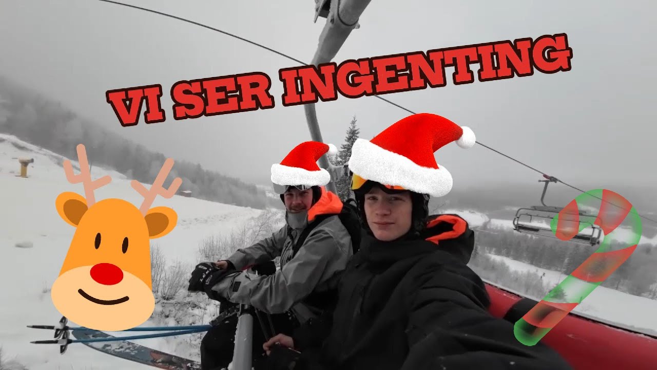 VI ÅKER SKIDOR I TOTALT MÖRKER!! | VLOGG #2