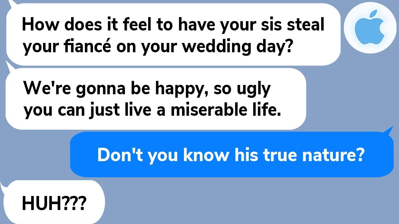 【Apple】My sis eloped with my fiancé on my wedding day, but my dad said, “Don’t you know his true …