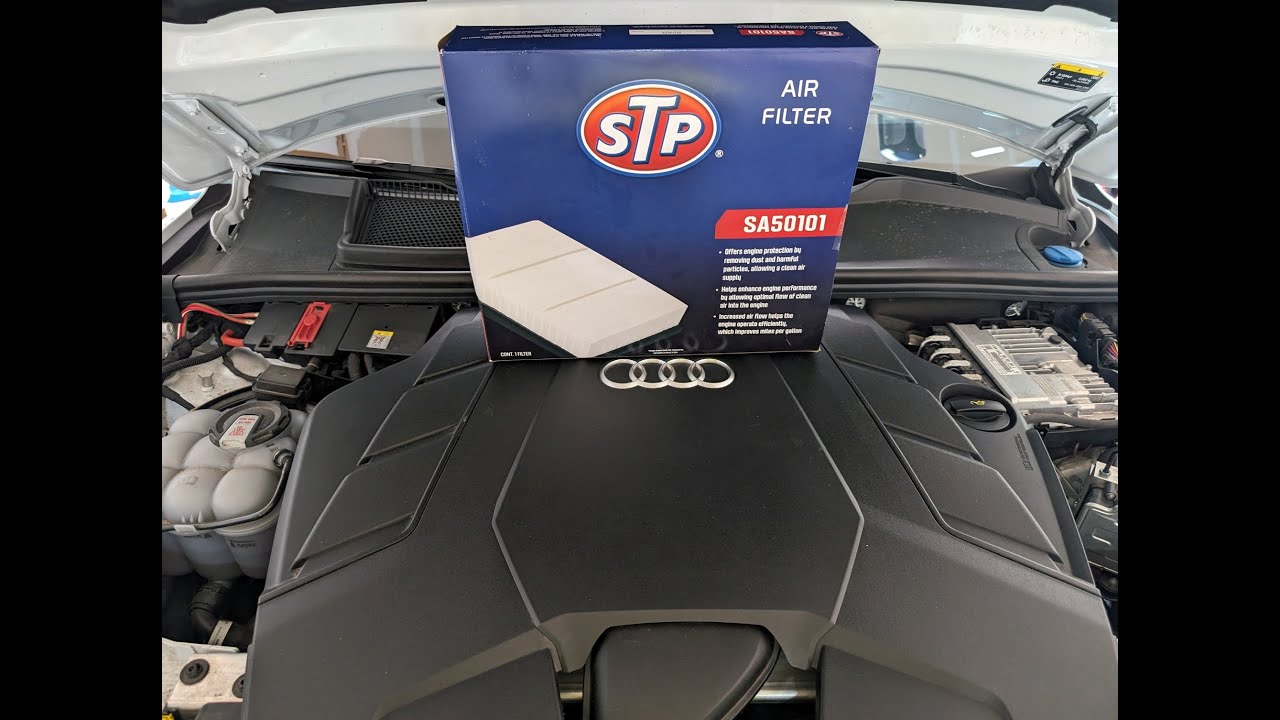 How to replace engine air filter on 2023-2025 Audi Q7 55 Prestige 3.0T - DIY