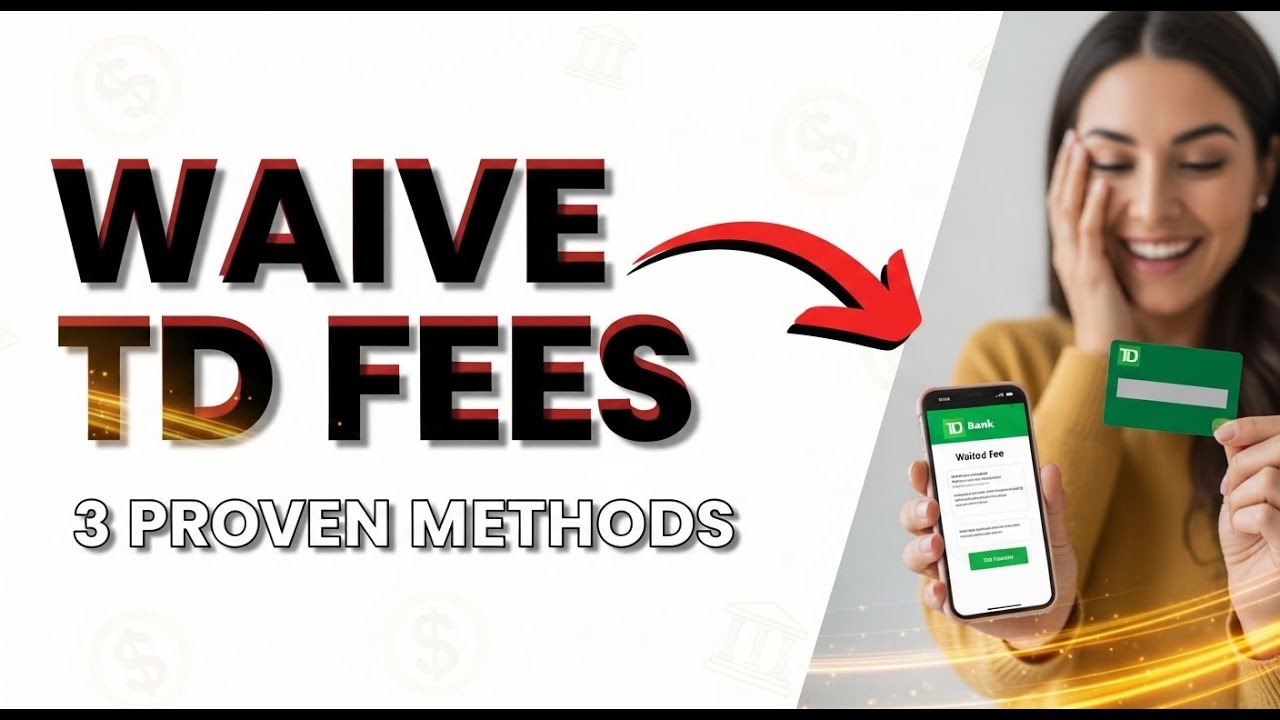 How to Waive TD Bank Monthly Fees: 3 Proven Methods for 2026