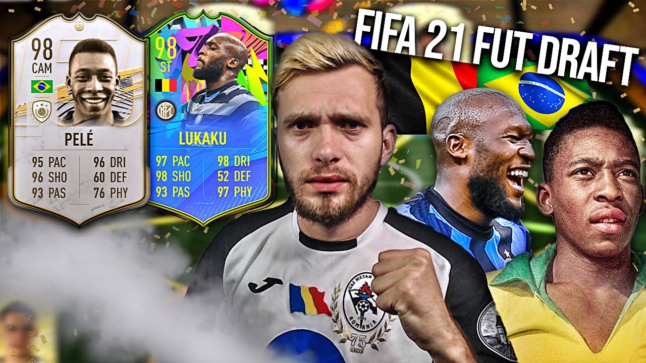 SUPER DRAFT CU BESTIA LUKAKU DE 98 IN ATAC - FIFA 21 ROMANIA