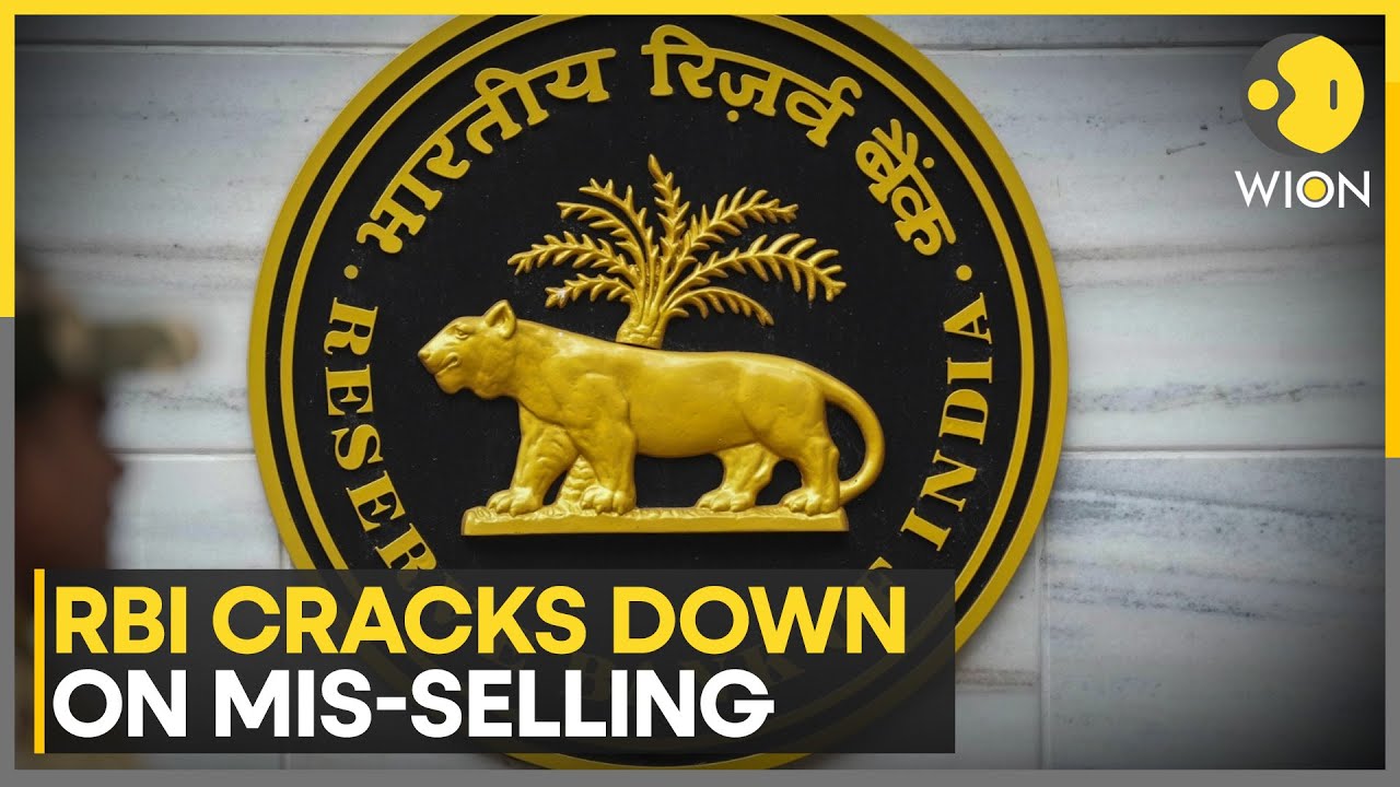 RBI Moves to Curb Mis-Selling With Uniform Norms Across Banks | WION