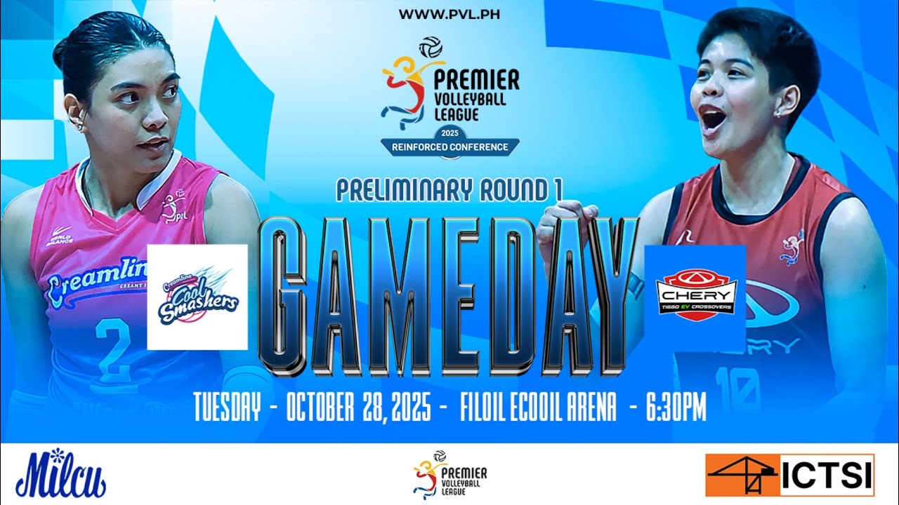CREAMLINE vs. CHERY TIGGO EV - Full Match | Preliminaries | 2025 PVL Reinforced Conference