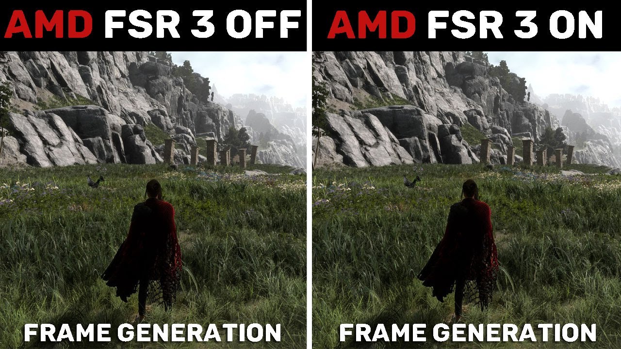 AMD FSR 3 Frame Generation OFF vs ON - Benchmark & Gameplay