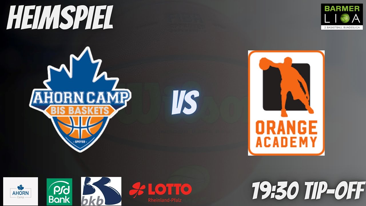 AHORN CAMP BIS BASKETS vs. Orange Academy Ulm