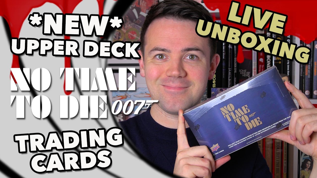 LIVE UNBOXING | James Bond NO TIME TO DIE Trading Cards | Will We Pull and Autograph?