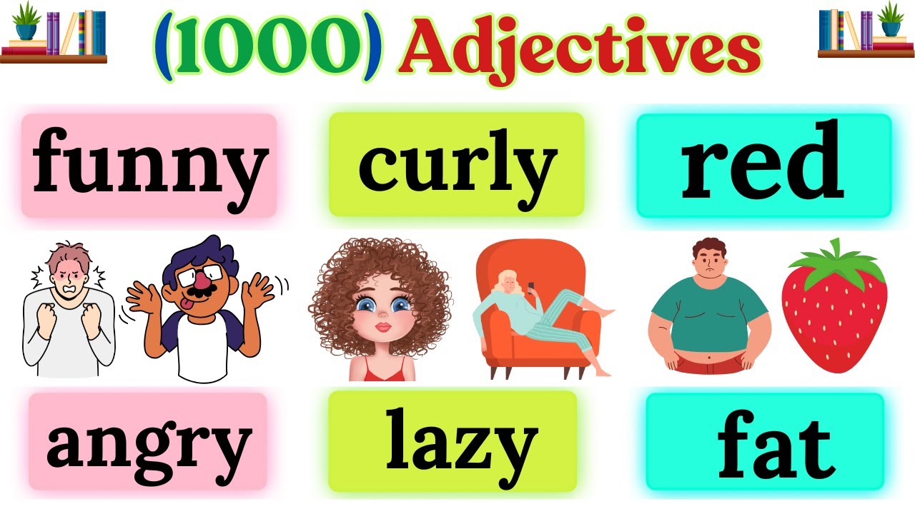 1000 Common English Adjectives for Beginners 📘 | Learn Useful Vocabulary for Daily English