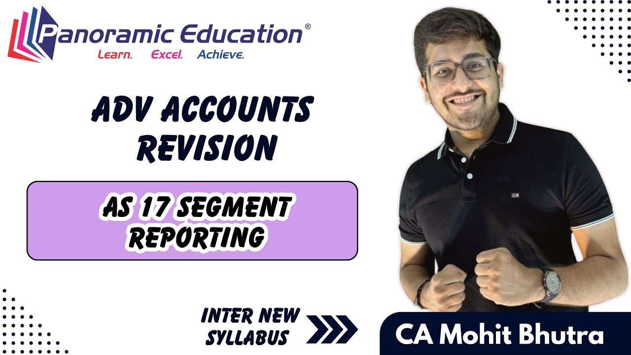 AS 17 | Segment Reporting | CA Inter Jan 2026 | CA Mohit Bhutra