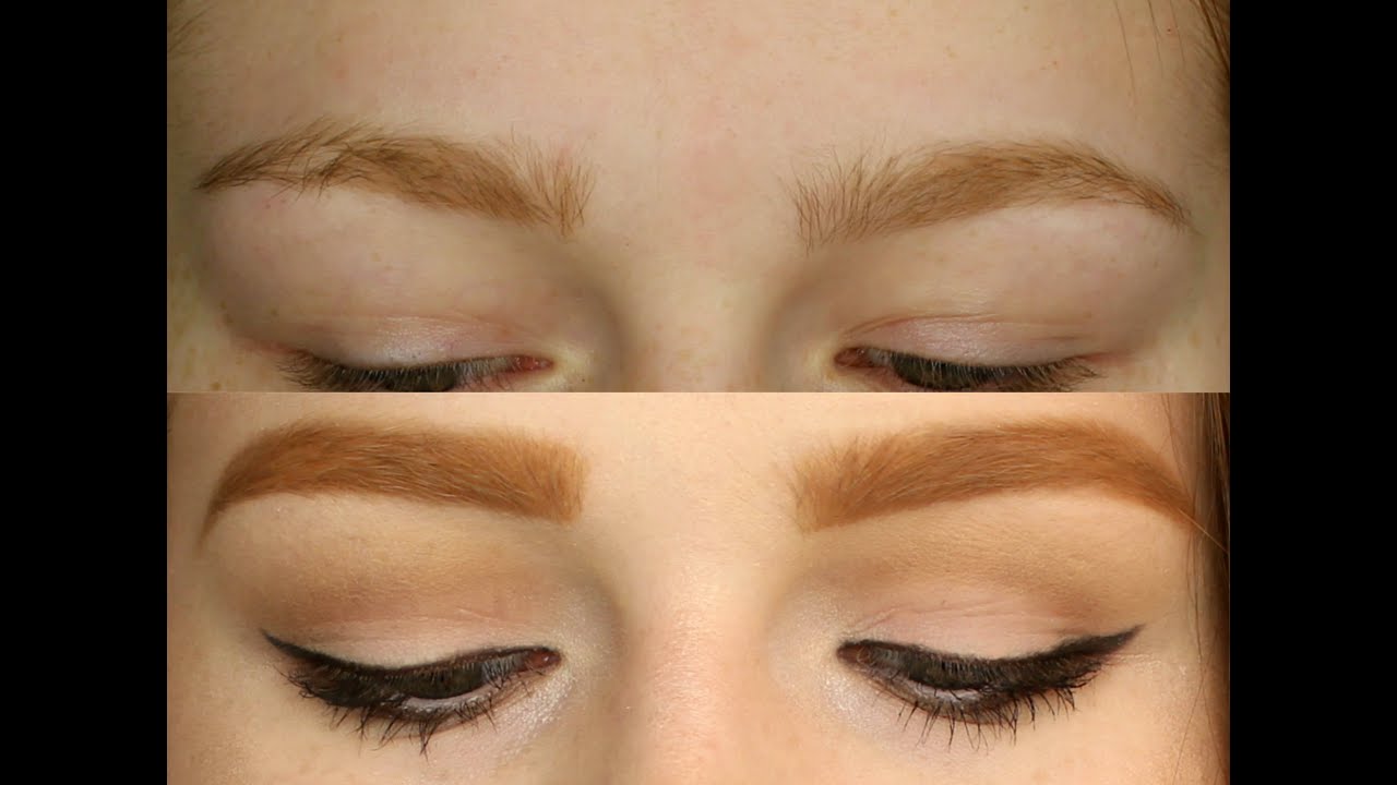 Eyebrow Tutorial + Recommendations for Redheads