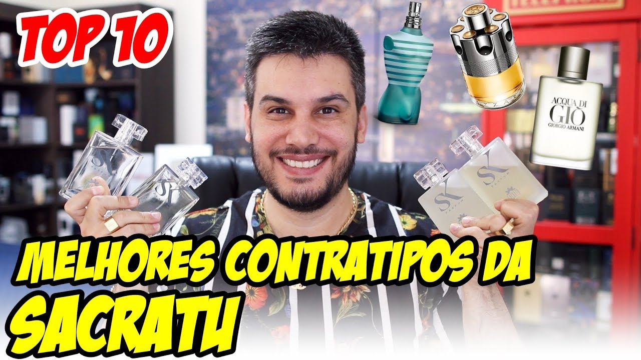 10 MELHORES PERFUMES CONTRATIPOS DA SACRATU !