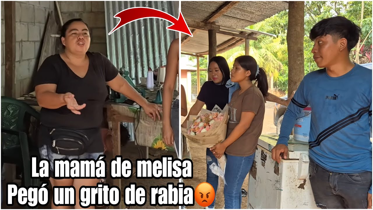 La mamá de melisa le iba a tirar las flores en la cara a Axel yo no te quiero para mi yerno le gritó
