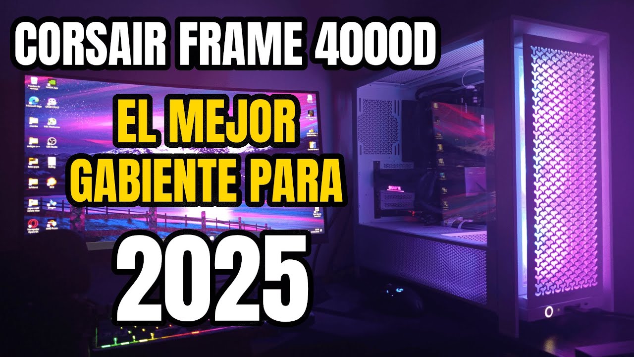 No compres otro gabinete sin ver esto | Corsair FRAME 4000D 2025