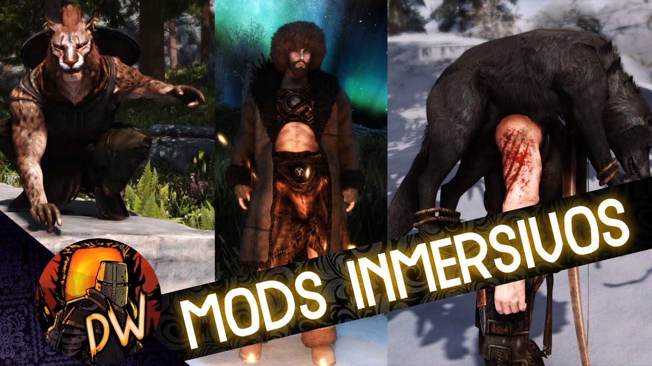 Skyrim!! Mods Inmersivos 2024⚡