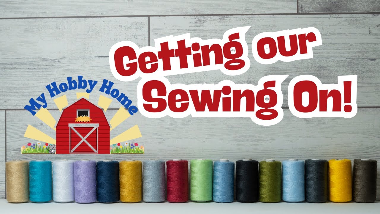 MAKING PROGRESS ON A WIP - COME SEW WITH ME