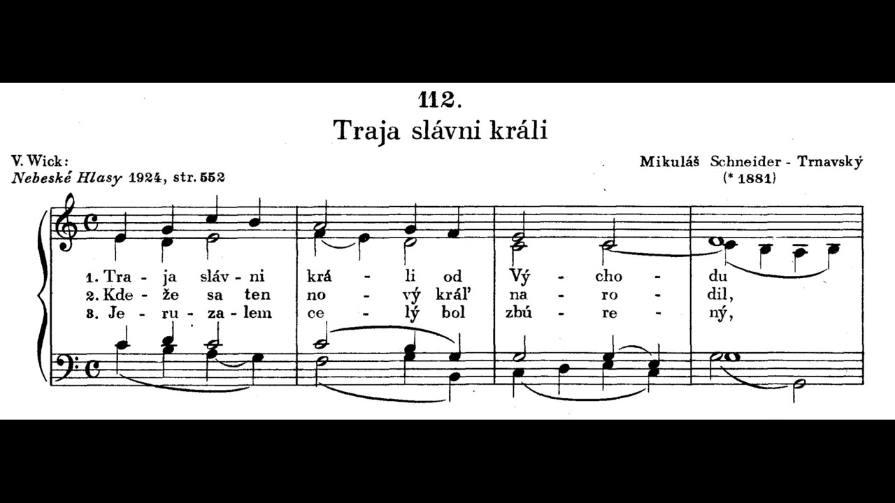 JKS 112 - Traja slávni králi (celá pieseň)