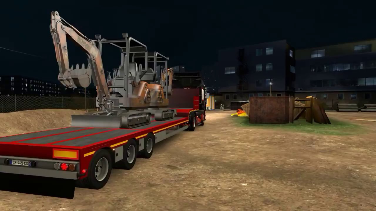 ETS2 @ Road to 100 % Locked The Giant Map | Renault Premium | Paris (F) - Ostr&oacute;da (PL)