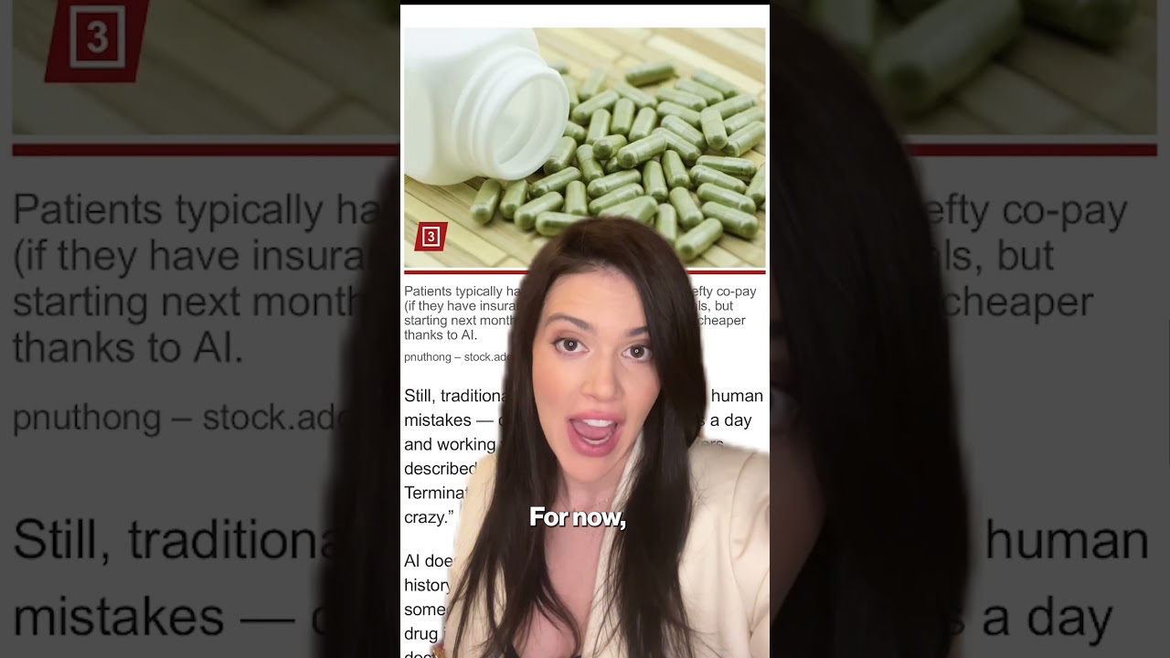 Artificial intelligence will see you now: Bots to prescribe mental health drugs #shorts