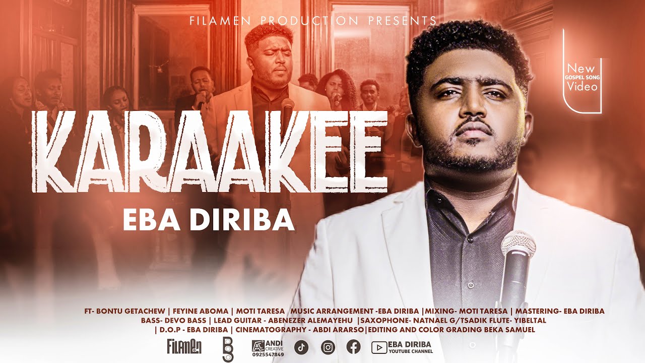 KARAAKEE  | EBA DIRIBA | NEW GOSPEL MUSIC VIDEO | 2025