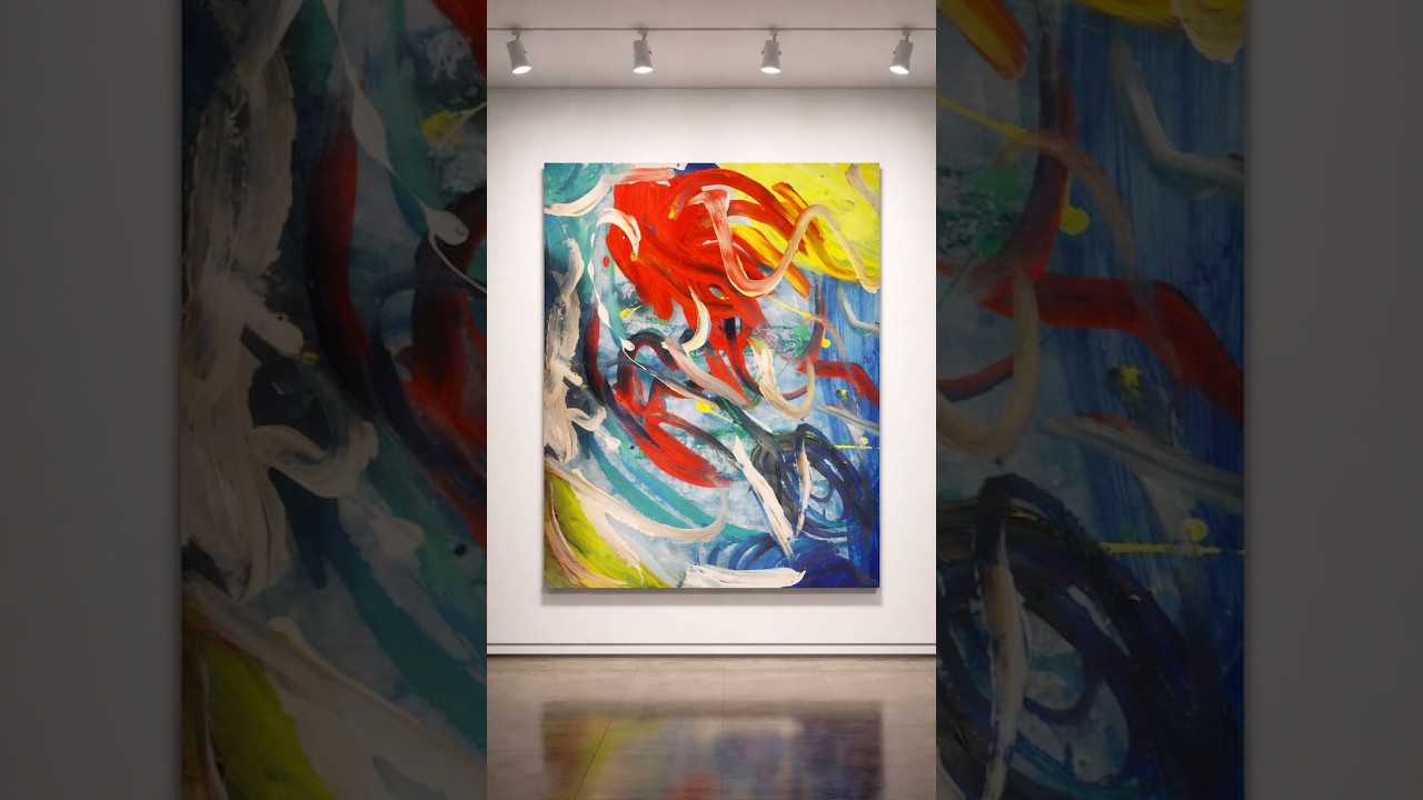 “Visul treaz” -Expoziție 👩‍🎨🖼️ #2026 #artacontemporana #art #artist #abstract #painting
