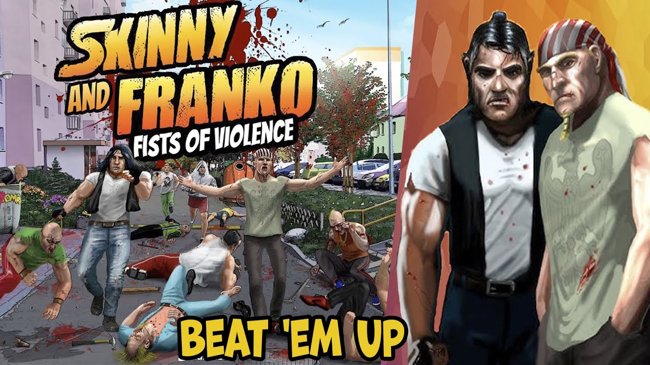 Skinny and Franko: Fists of Violence / 2 Players / Beat 'em up / Longplay / No Commentary