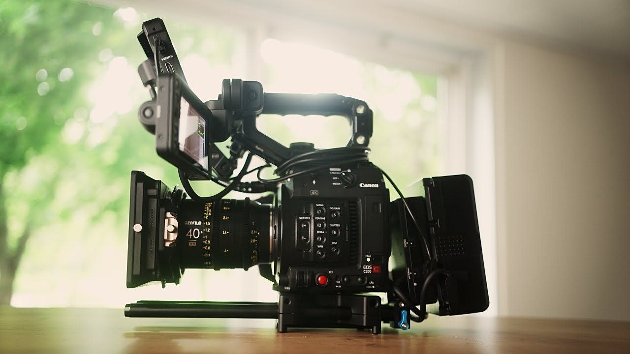 How I like to setup my Canon C200 (Cinema rig build)
