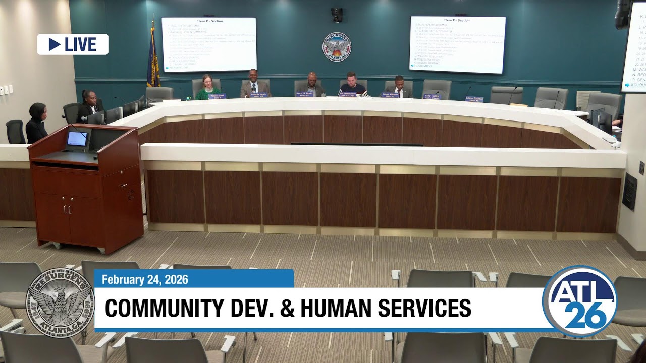 Community Development & Human Services Committee Meeting