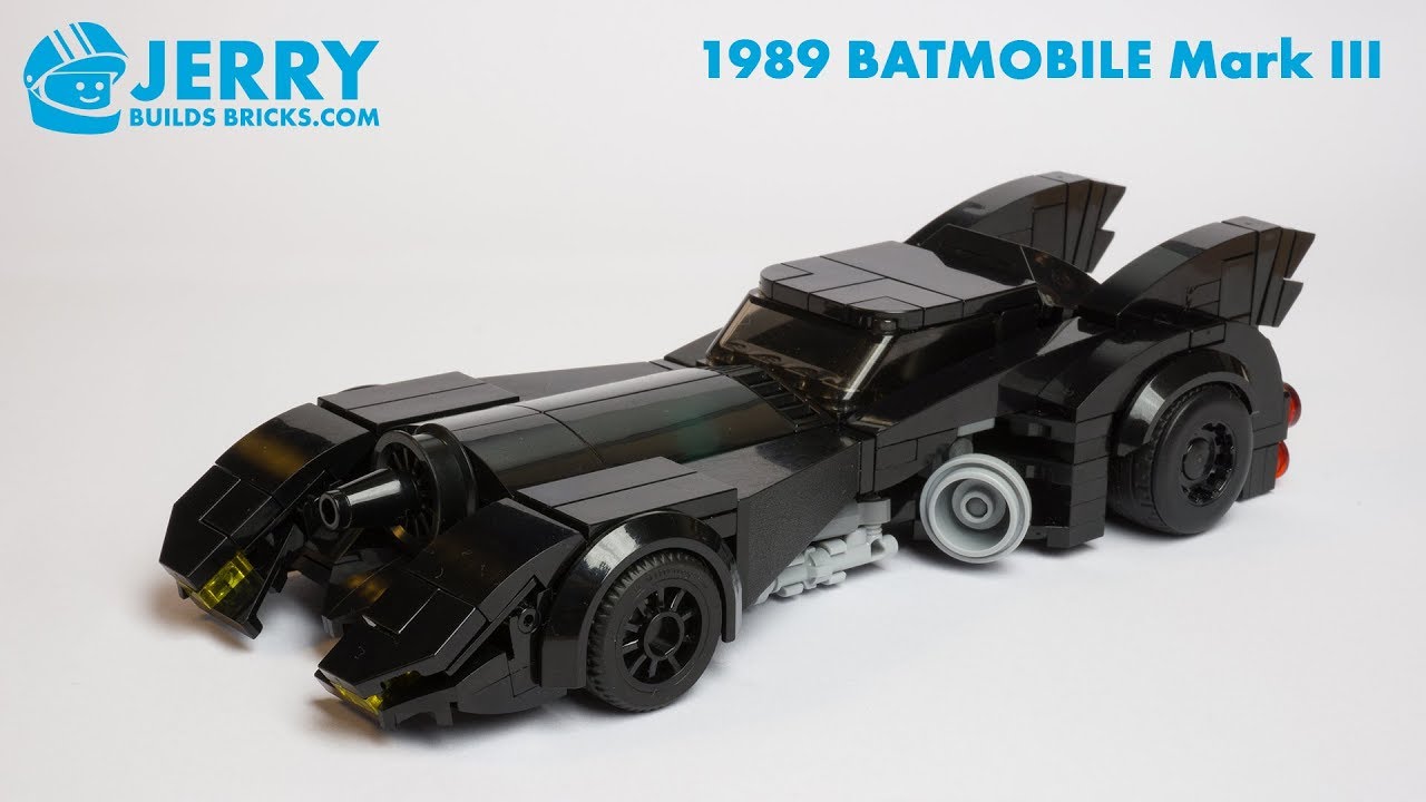 LEGO 1989 Batmobile (Mark III) instructions (MOC #109)