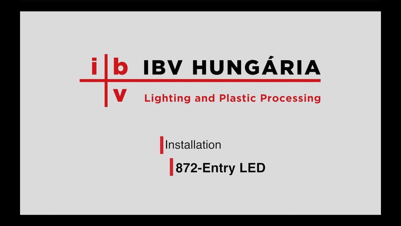 IBV Hungaria - installation 872 - Entry LED